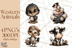 Western Animals Old West PNG Clipart Product Image 1