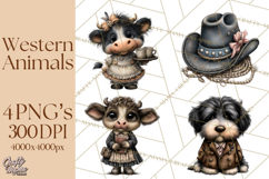 Western Animals Old West PNG Clipart Product Image 1