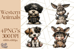 Western Animals Old West PNG Clipart Product Image 1