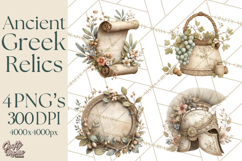 Ancient Greece Clipart Greek Aesthetic Mediterranean Product Image 1