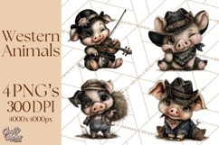 Western Animals Old West PNG Clipart Product Image 1