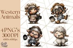 Western Animals Old West PNG Clipart Product Image 1