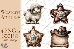 Western Animals Old West PNG Clipart Product Image 1