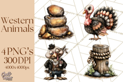 Western Animals Old West PNG Clipart Product Image 1