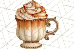 Cozy Fall Coffeehouse PNG Clipart Product Image 3