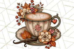 Cozy Fall Coffeehouse PNG Clipart Product Image 5