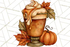 Cozy Fall Coffeehouse PNG Clipart Product Image 5