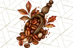 Cozy Fall Coffeehouse PNG Clipart Product Image 5