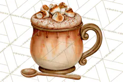 Cozy Fall Coffeehouse PNG Clipart Product Image 4