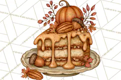 Cozy Fall Coffeehouse PNG Clipart Product Image 3
