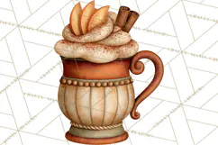 Cozy Fall Coffeehouse PNG Clipart Product Image 5