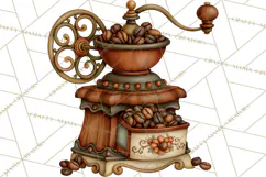 Cozy Fall Coffeehouse PNG Clipart Product Image 2