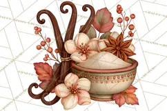 Cozy Fall Coffeehouse PNG Clipart Product Image 4
