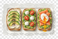 Avocado Dessert | Watercolor PNG Burger Pasta Salad Smoothie Product Image 7