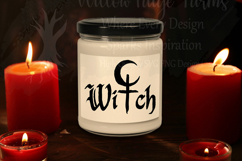 Witch Lilith Symbol SVG | Dark Feminine Witch Product Image 7