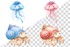 Under the Sea PNG | Summer Ocean Animals Mermaid Whale Shark Product Image 7