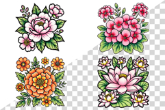 Flower Doodle | floral spring bloom botanical garden wild Product Image 7