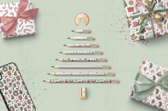 10 CHRISTMAS SEAMLESS PATTERNS | PNG JPG EPS SVG Product Image 4