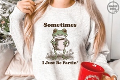 Funny Frog Coffee Mug Quote SVG: Fartin' Frog Product Image 7