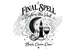 Witchy Bachelorette Shirt Bundle, witch bride squad svg, png Product Image 7