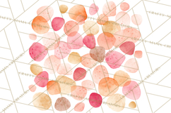 Baby Nursery Clipart PNG, Peach Coral Baby Shower Decor Product Image 3