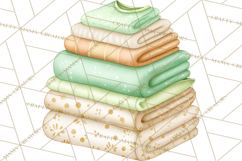 Baby Nursery Clipart PNG, Mint Cream Baby Shower Decor Product Image 2