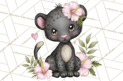 Valentine Jungle Animals PNG, Mini World, Cute Safari Hearts Product Image 3