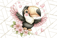 Valentine Jungle Animals PNG, Mini World, Cute Safari Hearts Product Image 3