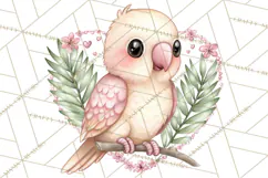 Valentine Jungle Animals PNG, Mini World, Cute Safari Hearts Product Image 4
