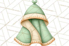 Baby Nursery Clipart PNG, Mint Cream Baby Shower Decor Product Image 5