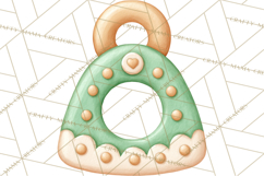 Baby Nursery Clipart PNG, Mint Cream Baby Shower Decor Product Image 2