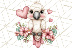 Valentine Jungle Animals PNG, Mini World, Cute Safari Hearts Product Image 4