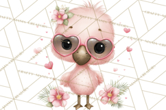 Valentine Jungle Animals PNG, Mini World, Cute Safari Hearts Product Image 5