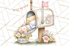 Valentine Jungle Animals PNG, Mini World, Cute Safari Hearts Product Image 5