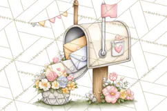 Valentine Jungle Animals PNG, Mini World, Cute Safari Hearts Product Image 5