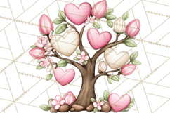 Valentine Jungle Animals PNG, Mini World, Cute Safari Hearts Product Image 3