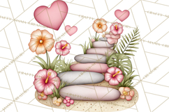 Valentine Jungle Animals PNG, Mini World, Cute Safari Hearts Product Image 5