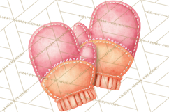 Baby Nursery Clipart PNG, Peach Coral Baby Shower Decor Product Image 2