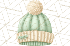 Baby Nursery Clipart PNG, Mint Cream Baby Shower Decor Product Image 4