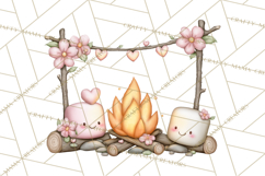 Valentine Jungle Animals PNG, Mini World, Cute Safari Hearts Product Image 3