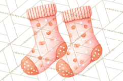 Baby Nursery Clipart PNG, Peach Coral Baby Shower Decor Product Image 2