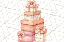 Baby Nursery Clipart PNG, Peach Coral Baby Shower Decor Product Image 2
