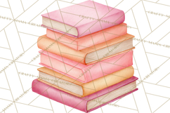 Baby Nursery Clipart PNG, Peach Coral Baby Shower Decor Product Image 2