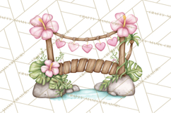 Valentine Jungle Animals PNG, Mini World, Cute Safari Hearts Product Image 4