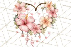 Valentine Jungle Animals PNG, Mini World, Cute Safari Hearts Product Image 5