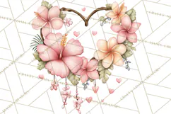 Valentine Jungle Animals PNG, Mini World, Cute Safari Hearts Product Image 5