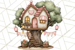 Valentine Jungle Animals PNG, Mini World, Cute Safari Hearts Product Image 5