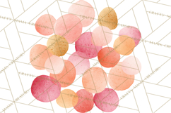 Baby Nursery Clipart PNG, Peach Coral Baby Shower Decor Product Image 2