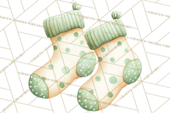 Baby Nursery Clipart PNG, Mint Cream Baby Shower Decor Product Image 3