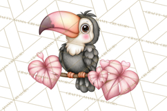 Valentine Jungle Animals PNG, Mini World, Cute Safari Hearts Product Image 4